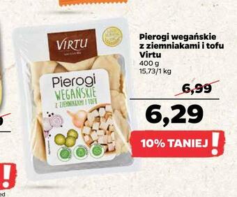Netto Pierogi wegańskie z ziemniakami i tofu virtu oferta