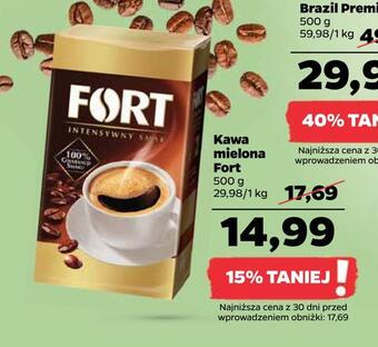 Netto Kawa mielona fort oferta