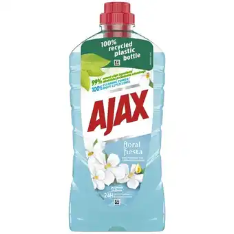 Blue Stop Ajax floral fiesta kwiat jaśminu płyn uniwersalny 1l oferta