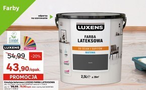 Leroy Merlin Farba lateksowa luxens oferta
