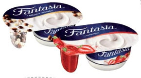 Frac Fantasia jogurt kremowy z truskawkami 122 g oferta