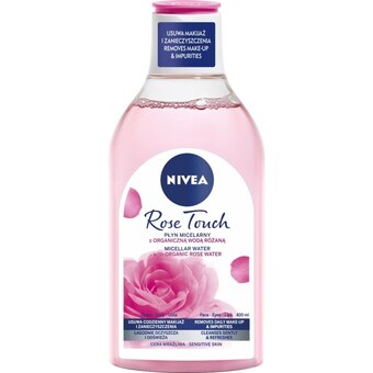 Jaśmin Nivea rose touch płyn micelarny z organiczną wodą różaną 400 ml oferta