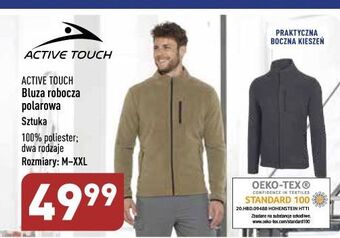 ALDI Bluza polarowa robocza męska m-xxl active touch oferta