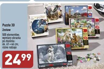 ALDI Puzzle 3d 500 el. oferta