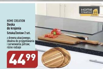 ALDI Deska do krojenia z drzewa akacjowego duża home creation oferta