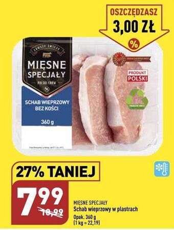 ALDI Schab wieprzowy bez kości mięsne specjały zawsze świeże (aldi) oferta