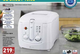 ALDI Frytkownica 1800 w ambiano oferta