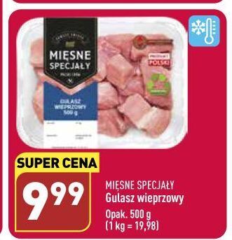 ALDI Gulasz wieprzowy z szynki mięsne specjały zawsze świeże (aldi) oferta