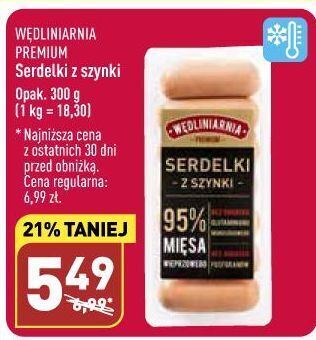 ALDI Serdelki z szynki wędliniarnia premium oferta