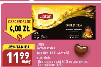 ALDI Herbata gold lipton special collection oferta