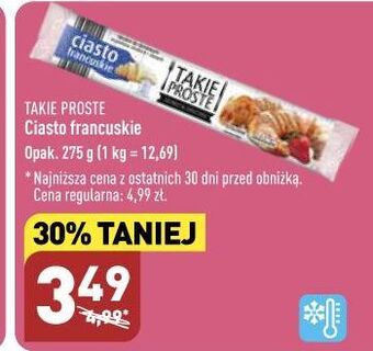 ALDI Ciasto francuskie takie proste oferta