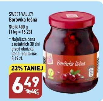 ALDI Borówka leśna sweet valley oferta