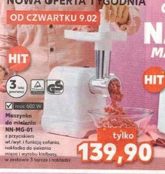 Kaufland Maszynka do mielenia NN-MG-01 oferta