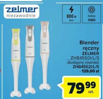 Carrefour Blender zhb4552s zelmer oferta