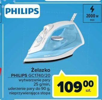 Carrefour Żelazko gc1740/20 philips oferta