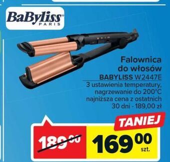 Carrefour Falownica do włosów w2447e babyliss oferta