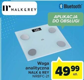 Carrefour Waga łazienkowa nrbfc-21 nalk&rey oferta