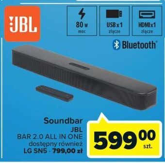 Carrefour Soundbar bar 2.0 jbl oferta