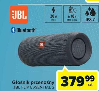 Carrefour Głośnik bezprzewodowy flip essential 2 jbl oferta