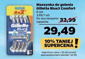 Netto Maszynka do golenia gillette blue 3 oferta