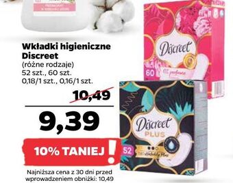 Netto Wkładki normal plus discreet zone plus oferta