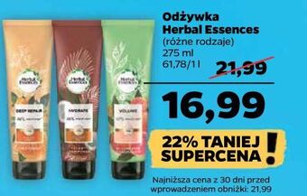 Netto Odżywka volume white grapefruit herbal essences oferta