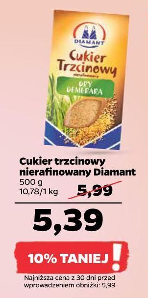 Netto Cukier trzcinowy demerara diamant oferta