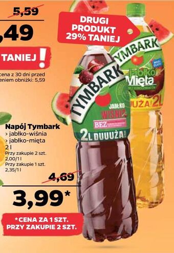 Netto Napój wiśnia-jabłko tymbark 1936 oferta