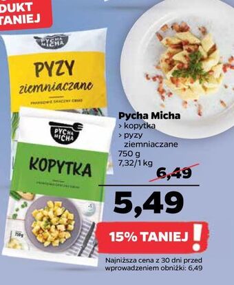 Netto Pyzy ziemniaczane pycha micha oferta