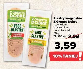 Netto Plastry wegańskie z czosnkiem niedźwiedzim sokołów z gruntu dobre oferta