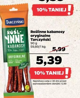Netto Kabanosy oryginalne tarczyński roślinne oferta