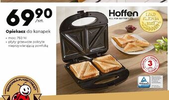 Biedronka Opiekacz do kanapek 750 w hoffen oferta