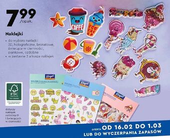 Biedronka Naklejki oferta