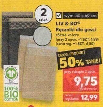 Kaufland Liv&Bo ręczniki dla gości oferta