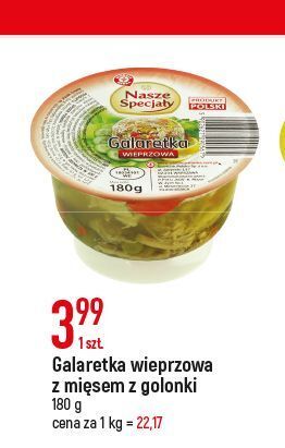 E.Leclerc Galaretka wieprzowa wiodąca marka nasze specjały oferta
