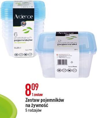 E.Leclerc Pojemniki do żywności 2 l wiodąca marka ardence oferta