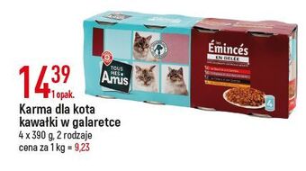 E.Leclerc Karma dla kota kawałki w sosie (mix smaków) wiodąca marka tous mes amis oferta