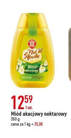 E.Leclerc Miód akacjowy wiodąca marka nid d'abeille oferta