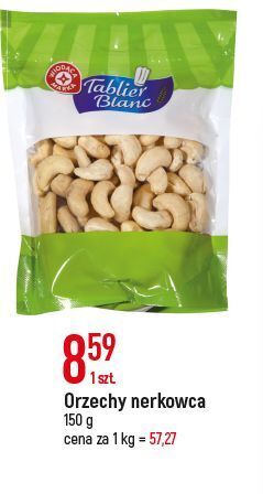 E.Leclerc Orzechy nerkowca wiodąca marka tablier blanc oferta