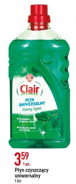 E.Leclerc Płyn uniwersalny zielony ogród wiodąca marka clair oferta
