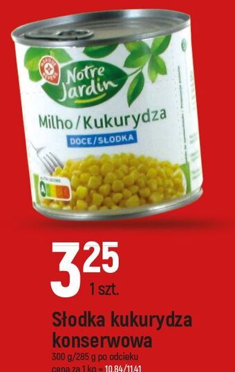 E.Leclerc Kukurydza konserwowa wiodąca marka notre jardin oferta
