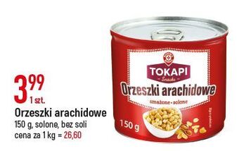 E.Leclerc Orzeszki arachidowe smażone i solone wiodąca marka tokapi oferta