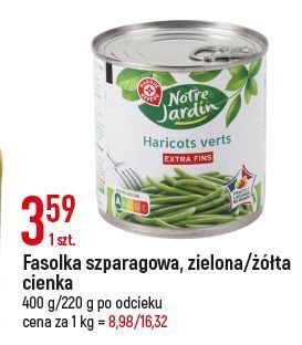 E.Leclerc Fasolka szparagowa zielona wiodąca marka notre jardin oferta