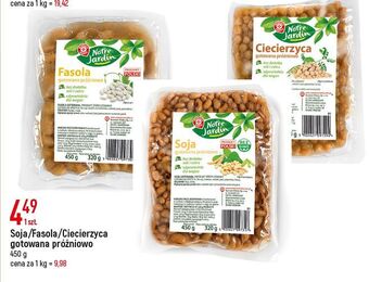 E.Leclerc Fasola gotowana próżniowo wiodąca marka notre jardin oferta