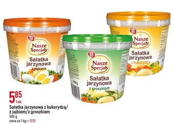 E.Leclerc Sałatka jarzynowa z kukurydzą wiodąca marka nasze specjały oferta