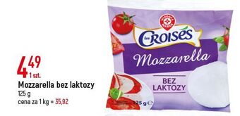 E.Leclerc Mozzarella bez laktozy wiodąca marka croises oferta