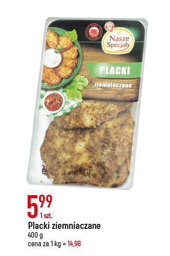 E.Leclerc Placki ziemniaczane wiodąca marka nasze specjały oferta