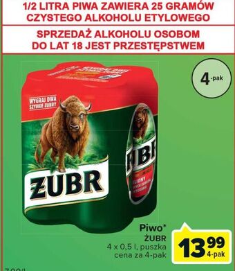 Globi Piwo żubr 1768 oferta