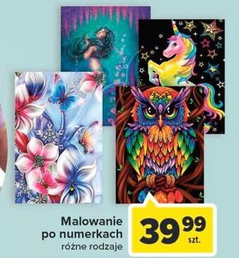 Carrefour Malowanie po numerkach oferta