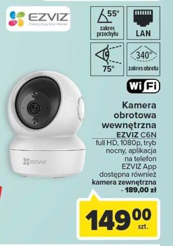 Carrefour Kamera zewnętrzna wi-fi ezviz oferta